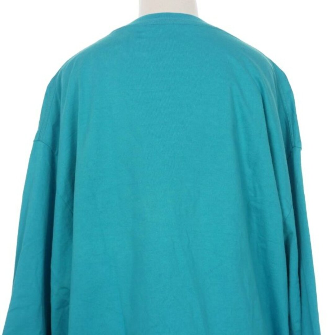 HYKE(ハイク)のハイク HYKE ビッグフィット Tシャツ カットソー 長袖 2 ブルー レディースのトップス(Tシャツ(長袖/七分))の商品写真