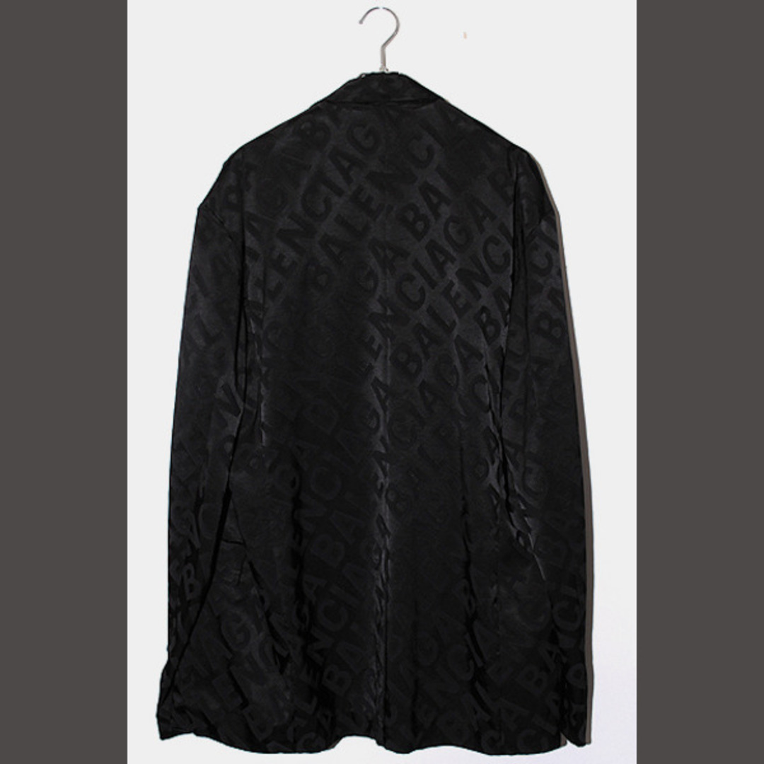 Balenciaga(バレンシアガ)の21SS バレンシアガ フルイドジャガードジャケット BLACK ブラック L メンズのジャケット/アウター(テーラードジャケット)の商品写真