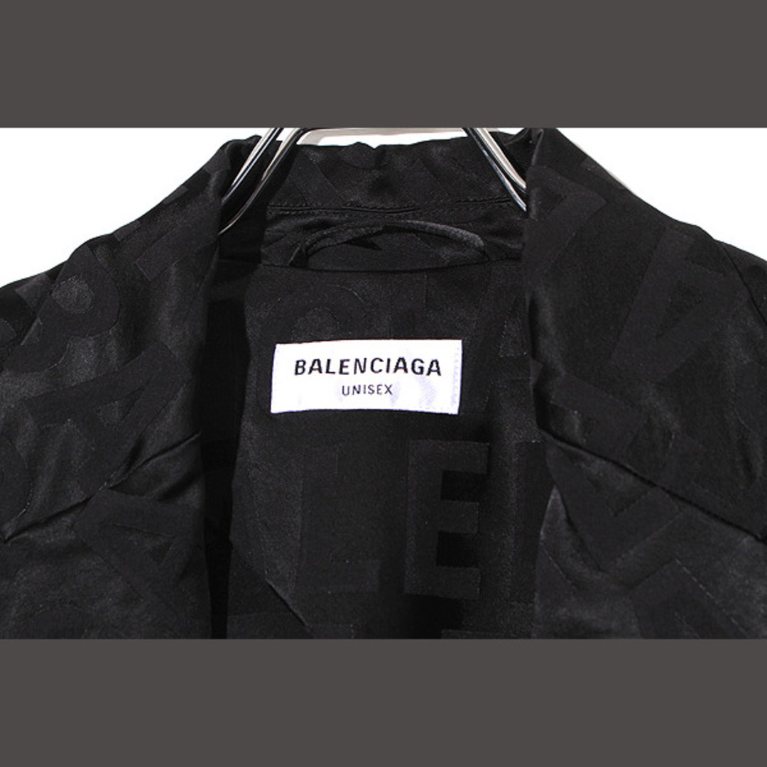 Balenciaga(バレンシアガ)の21SS バレンシアガ フルイドジャガードジャケット BLACK ブラック L メンズのジャケット/アウター(テーラードジャケット)の商品写真