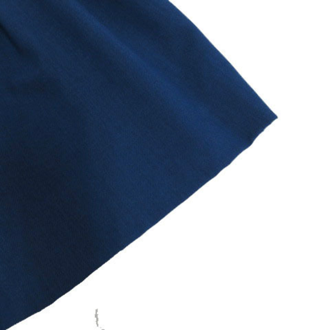 ANOTHER EDITION(アナザーエディション)のアナザーエディション アローズ スカート 台形 タック 日本製 ブルー 青 M レディースのスカート(ひざ丈スカート)の商品写真
