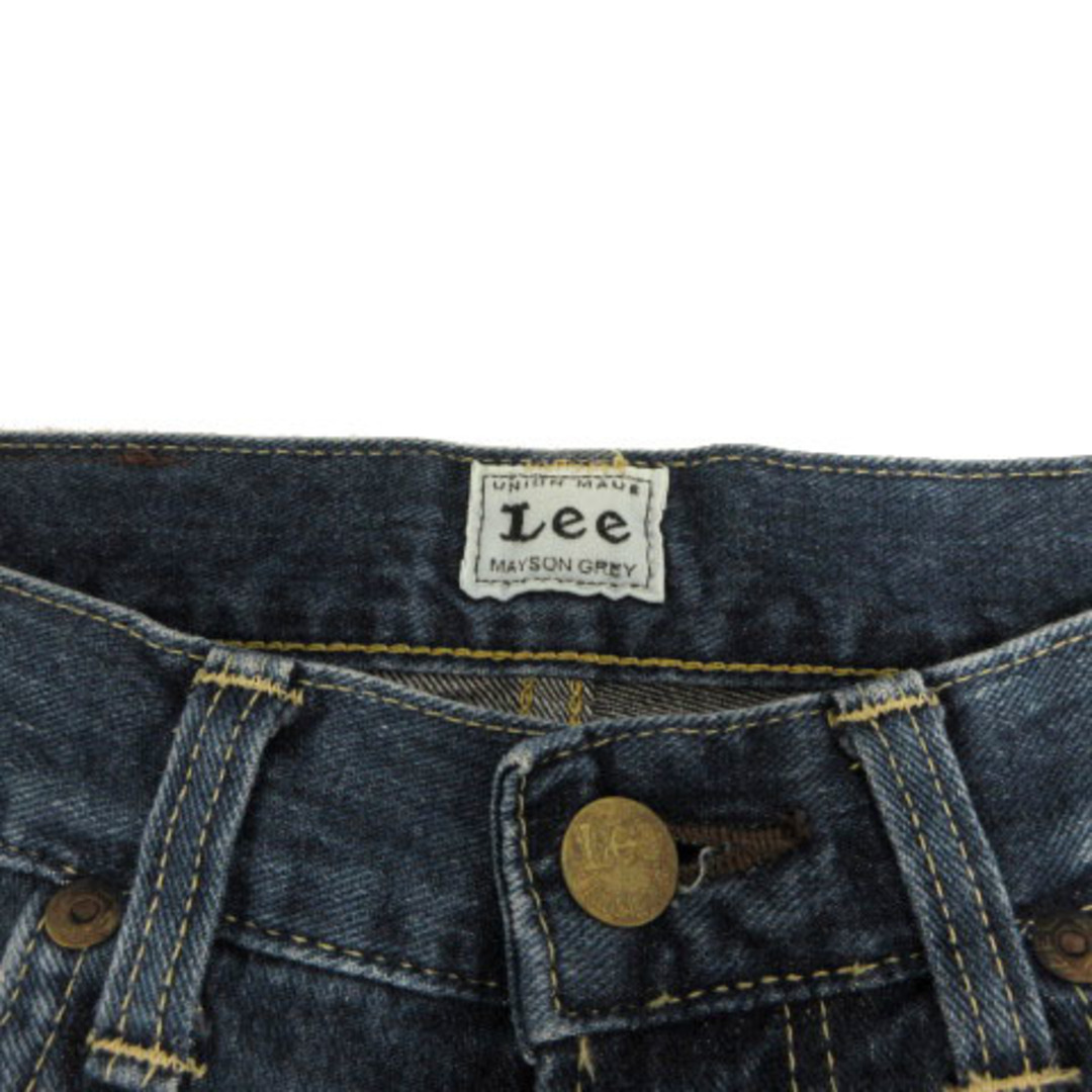 Lee(リー)のLEE  × メイソングレイ ジーンズ ペグトップ テーパード 青 XS レディースのパンツ(デニム/ジーンズ)の商品写真