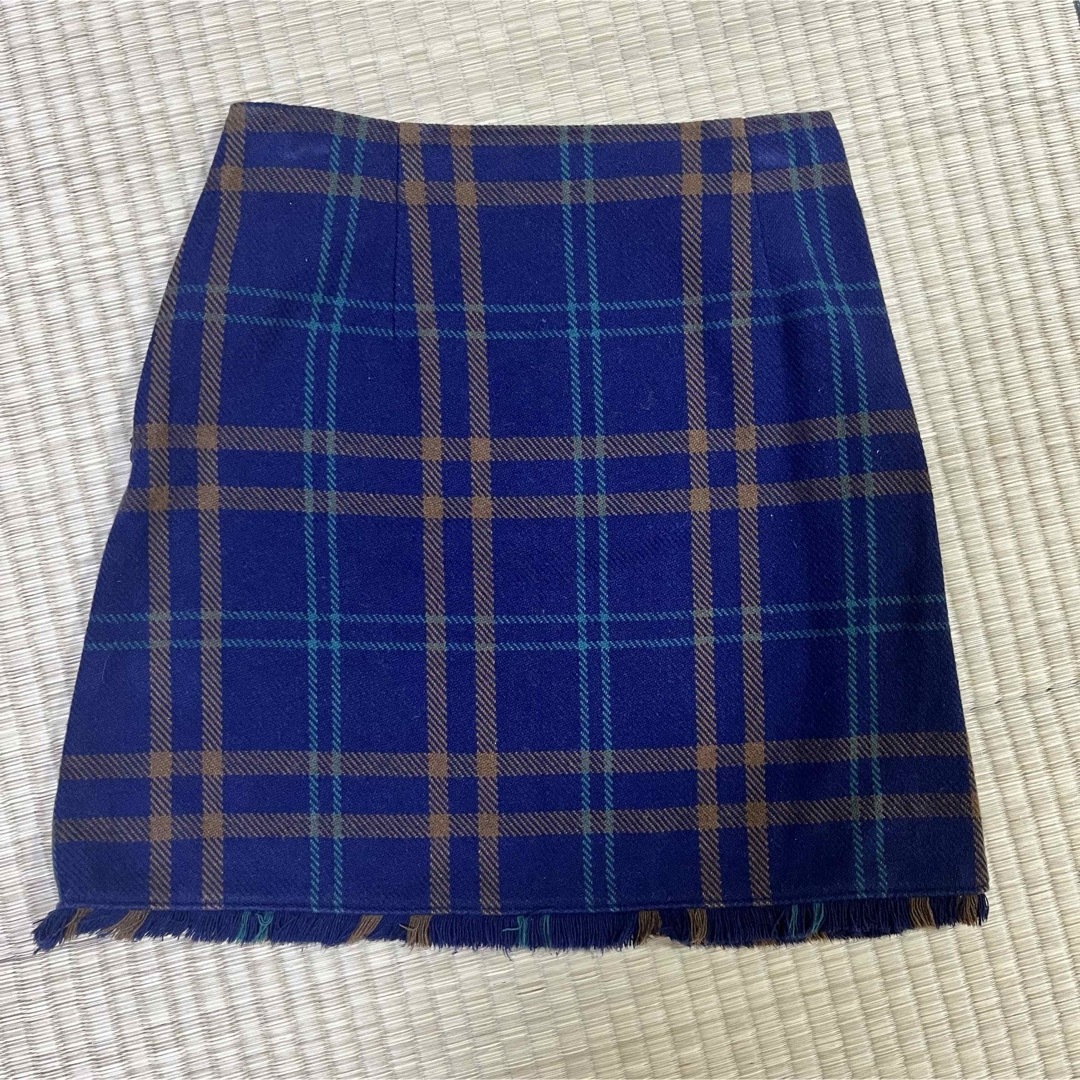 GU(ジーユー)のGU フリンジチェックミニスカート レディースのスカート(ミニスカート)の商品写真
