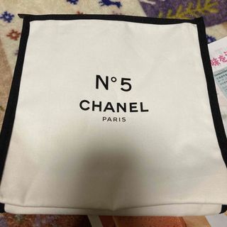 シャネル(CHANEL)のCHANELノベルティポーチ NO.5 コットン キャンバス (ポーチ)