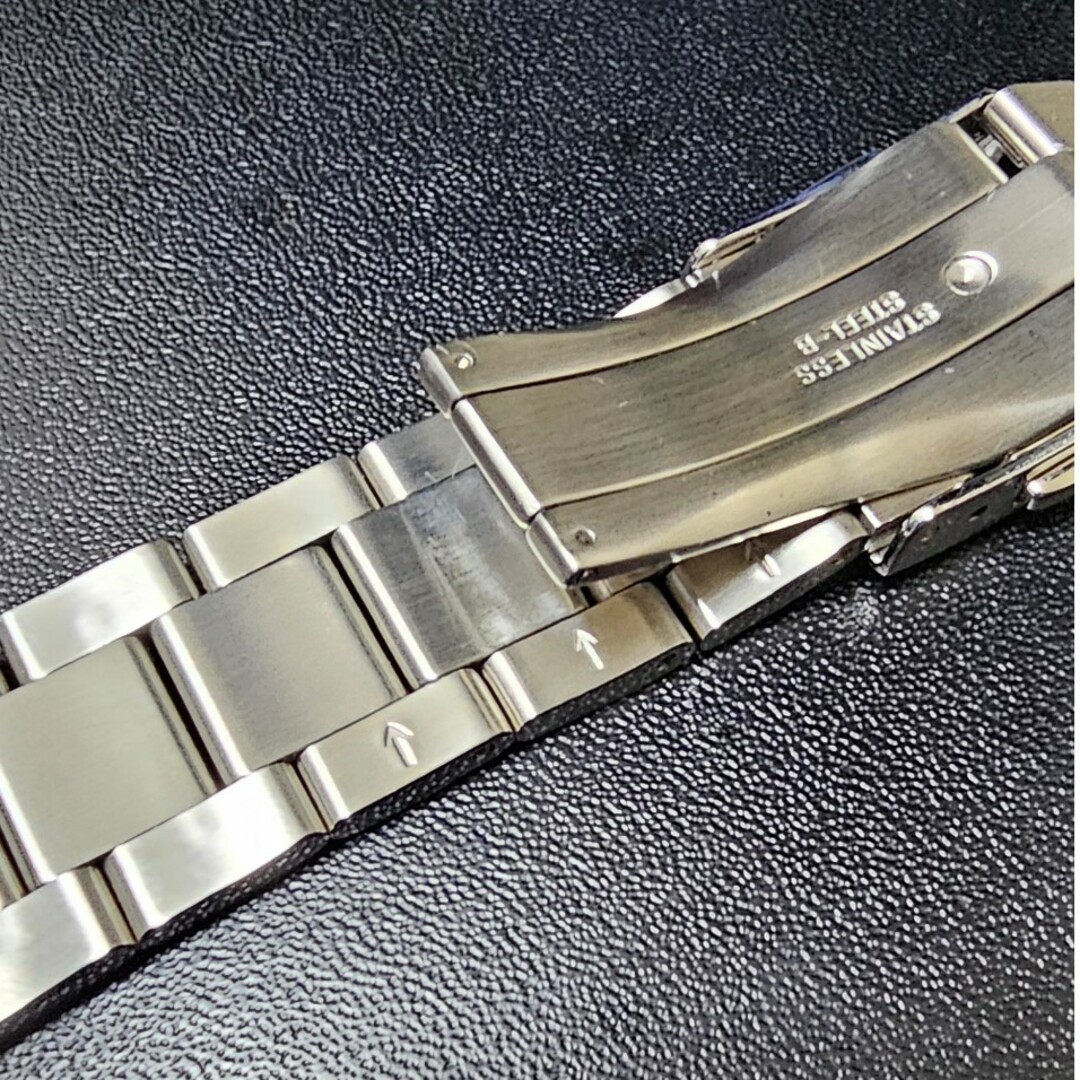 SEIKO(セイコー)のアルピニスト ステンレスベルト SSブレス 純正 極美品 メンズの時計(金属ベルト)の商品写真