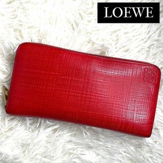 ロエベ(LOEWE)の⋟人気品⋞ / LOEWE ロエベ リネンアナグラムジップアラウンドウォレット(財布)