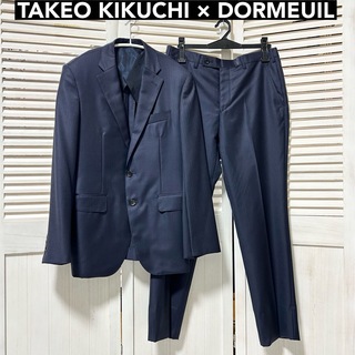 タケオキクチ(TAKEO KIKUCHI)の美品　TAKEO KIKUCHI  最高級ドーメル生地　シングル　スーツ　2(セットアップ)
