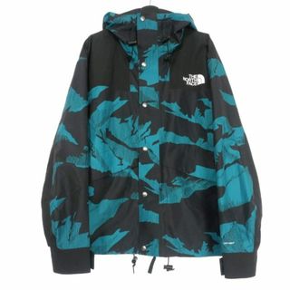 ザノースフェイス(THE NORTH FACE)のザノースフェイス 22AW マウンテンパーカー L ブラック/グリーン メンズ(マウンテンパーカー)