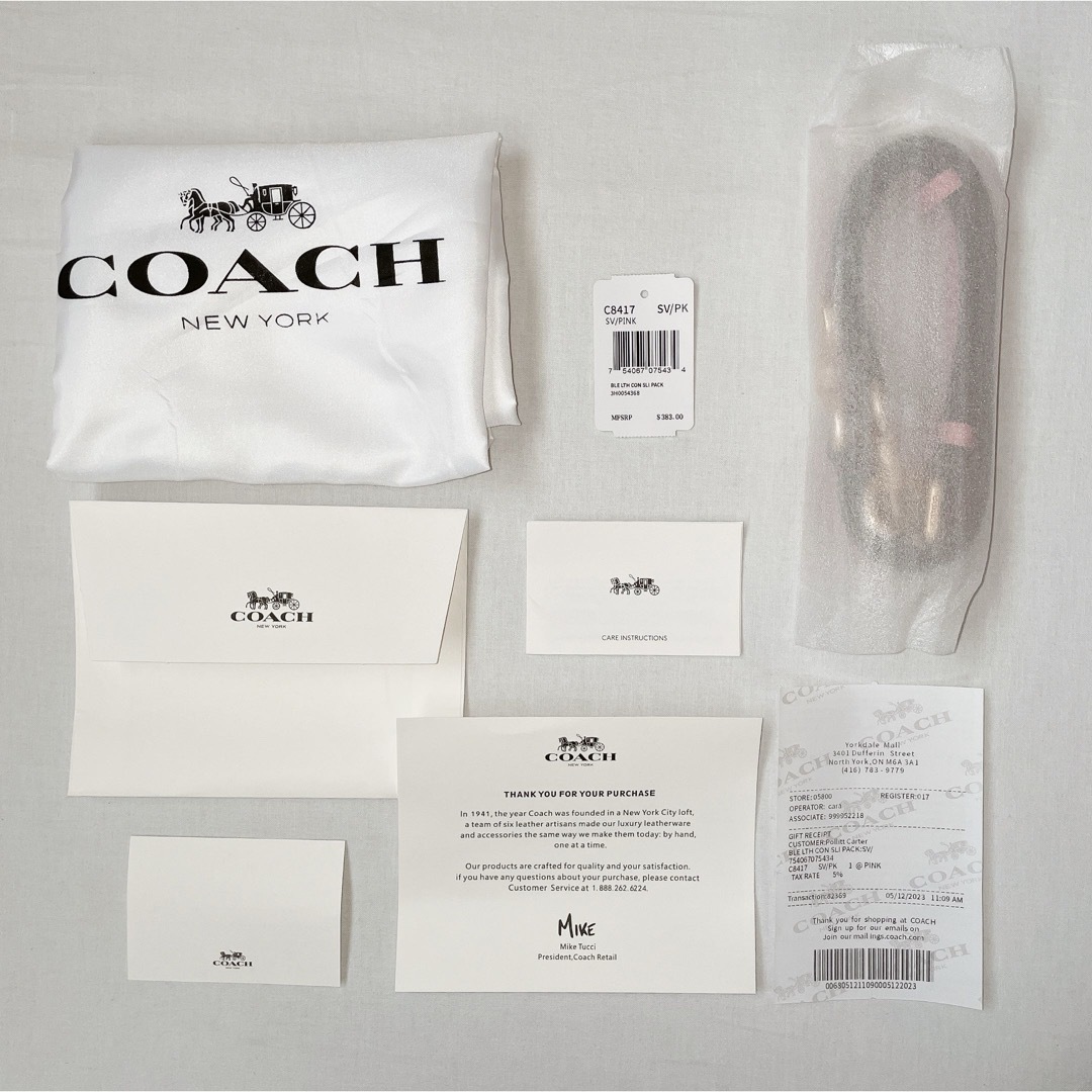COACH(コーチ)のCOACH コーチ デンプシートート ショルダーバッグ ピンク レディースのバッグ(トートバッグ)の商品写真