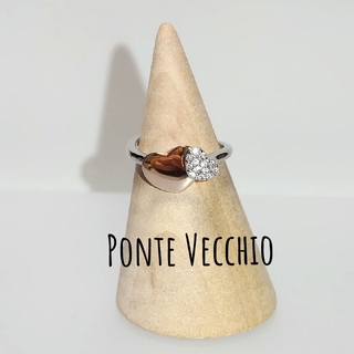ポンテヴェキオ(PonteVecchio)のPonte Vecchio ポンテヴェキオ K18 ハート ダイヤモンド リング(リング(指輪))