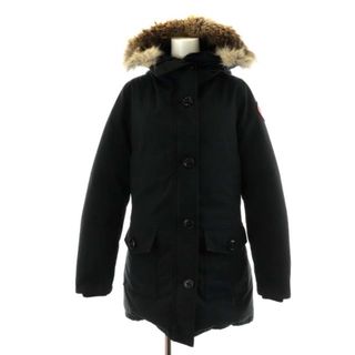 カナダグース(CANADA GOOSE)のカナダグース ブロンテパーカ ダウンコート ロング丈 S 黒 2603JL(ダウンコート)