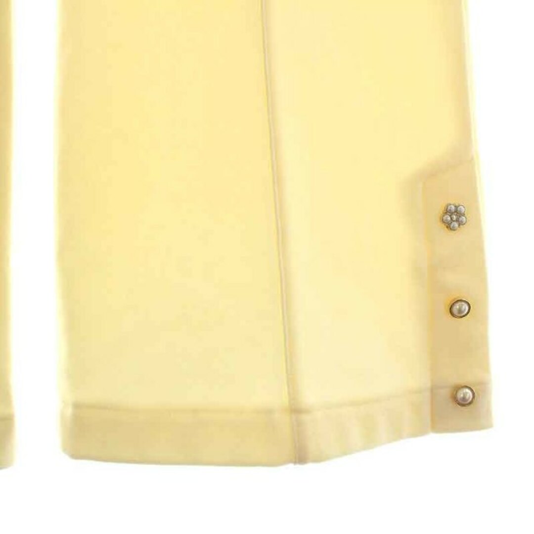 M'S GRACY(エムズグレイシー)のエムズグレイシー イージーパンツ ストレッチ ビジュー 36 S アイボリー レディースのパンツ(その他)の商品写真