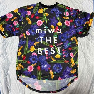 ソニー(SONY)のmiwa THE BEST Tシャツ 花柄 フリーサイズ(Tシャツ/カットソー(半袖/袖なし))