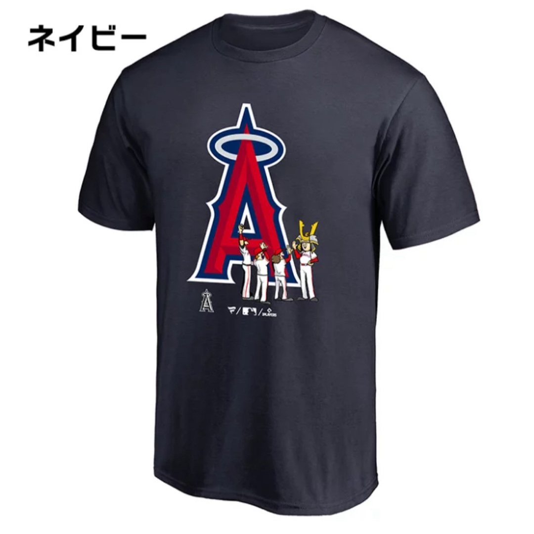 かぶと KABUTO エンゼルス 大谷翔平 Tシャツ M L 2枚セット スポーツ/アウトドアの野球(記念品/関連グッズ)の商品写真