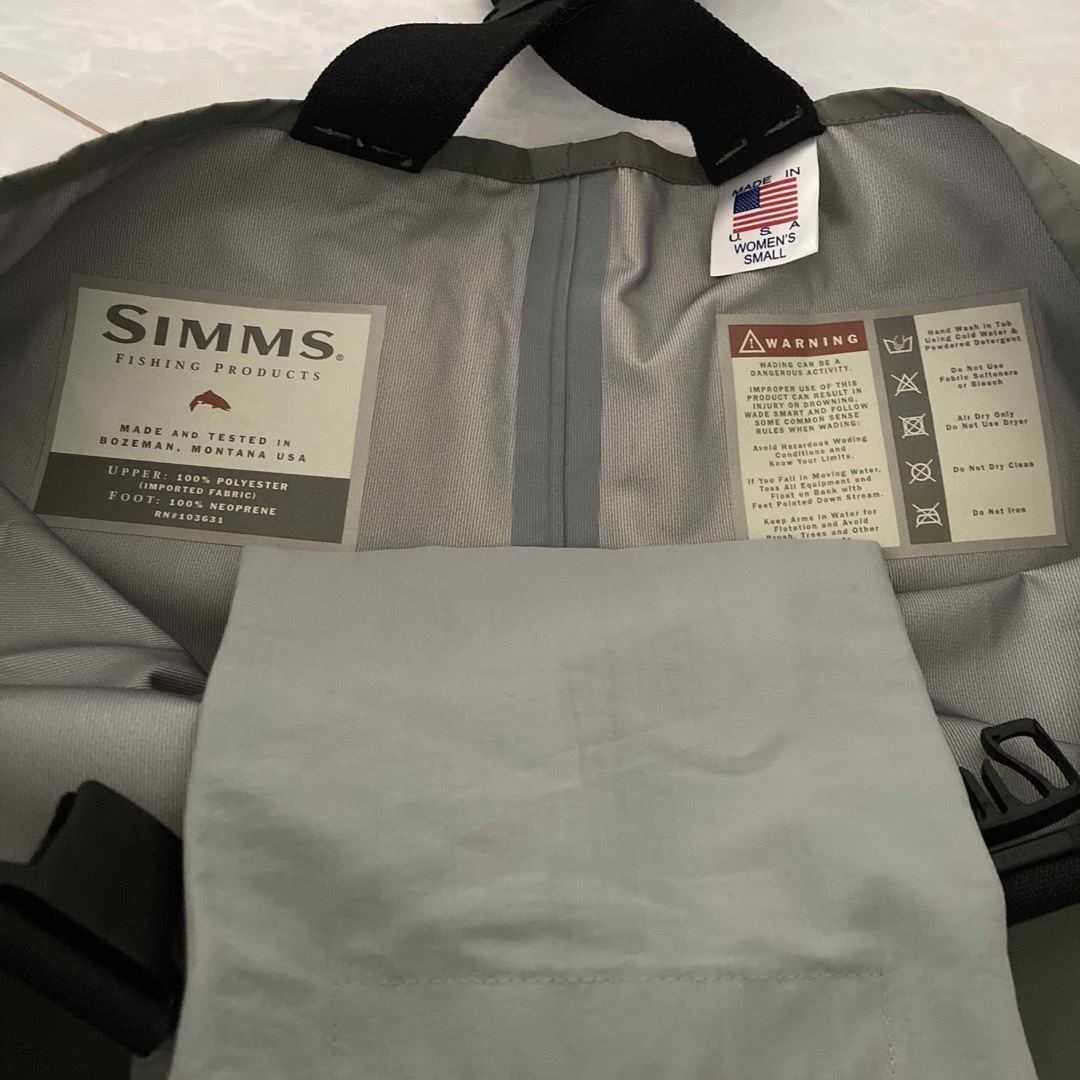 patagonia(パタゴニア)のSIMMS FSチェストハイウェーダー 女性用US-S スポーツ/アウトドアのフィッシング(ウエア)の商品写真