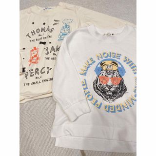 ブランシェス(Branshes)の男の子　キッズ　110 長袖　ロンt  トーマス　カットソー　ブランシェス(Tシャツ/カットソー)