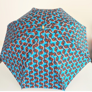 Sun mi アフリカンバティック 折り畳み傘(傘)