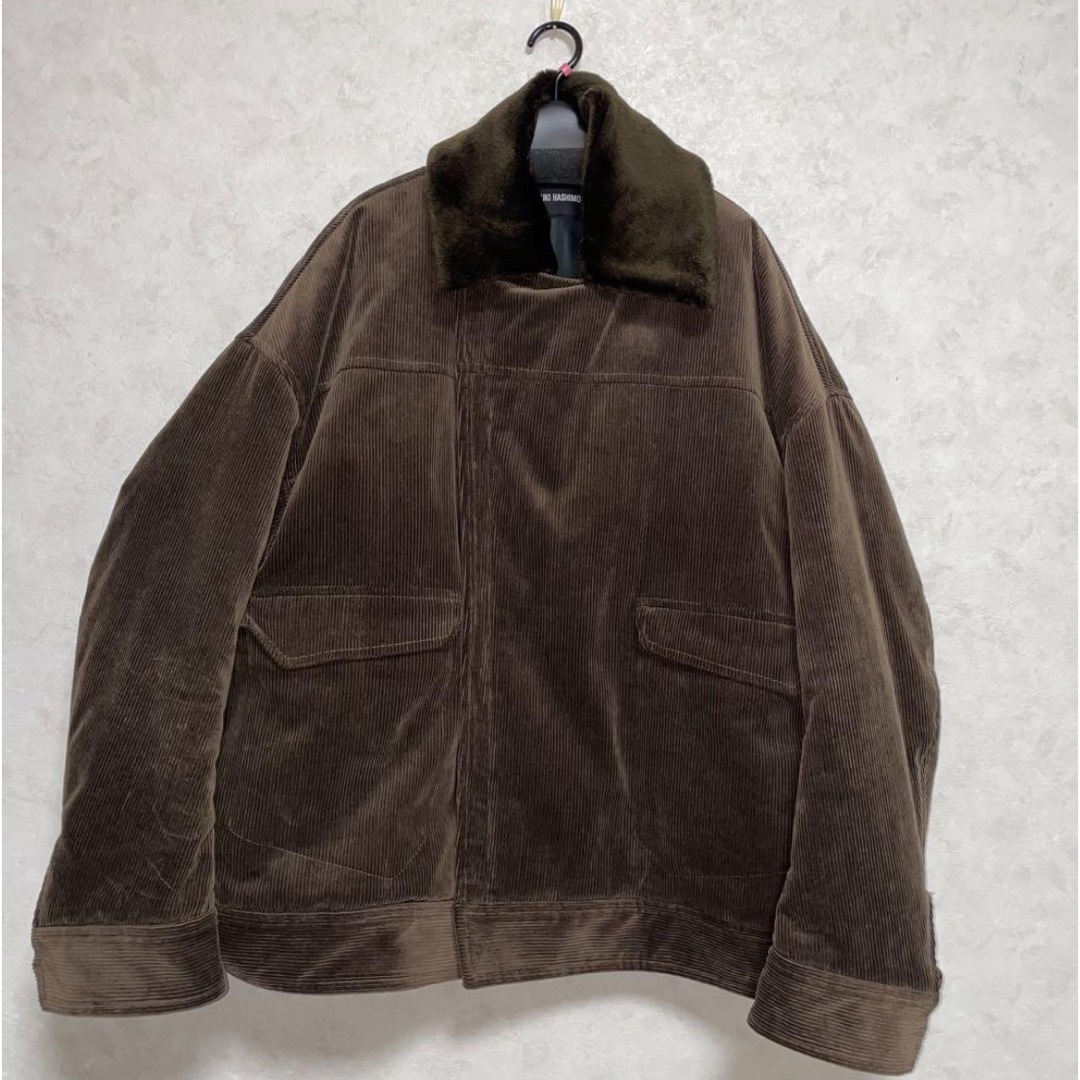 JOHN LAWRENCE SULLIVAN(ジョンローレンスサリバン)のYUKI HASHIMOTO FAUX FUR COLLAR BLOUSON メンズのジャケット/アウター(ブルゾン)の商品写真