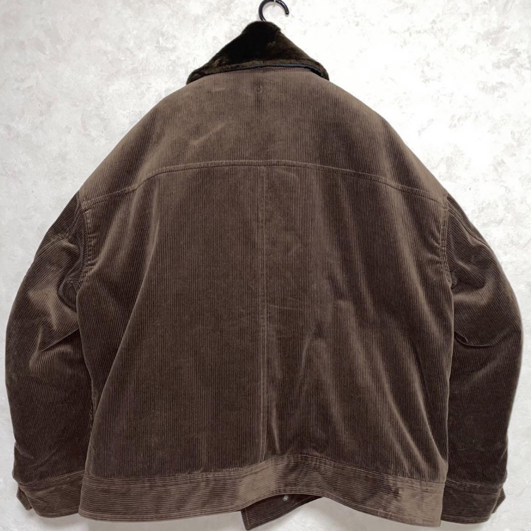 JOHN LAWRENCE SULLIVAN(ジョンローレンスサリバン)のYUKI HASHIMOTO FAUX FUR COLLAR BLOUSON メンズのジャケット/アウター(ブルゾン)の商品写真