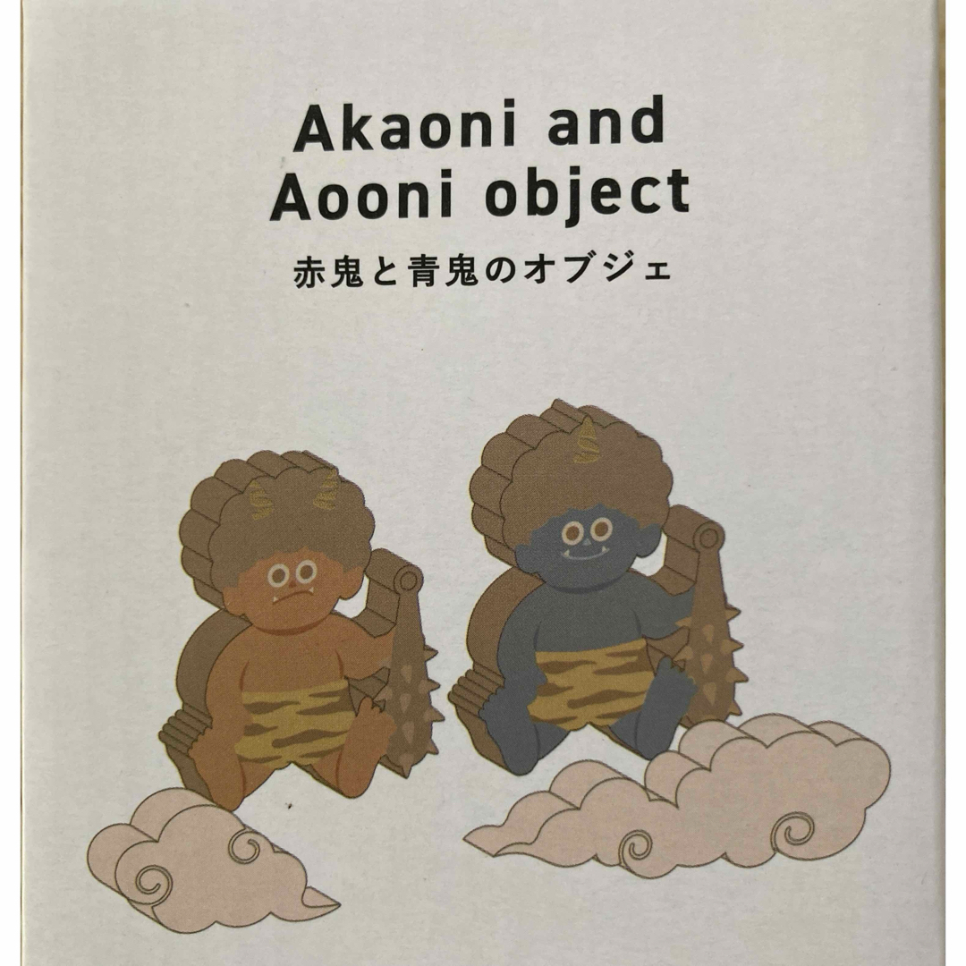 3COINS(スリーコインズ)のスリーコインズ　赤鬼と青鬼のオブジェ インテリア/住まい/日用品のインテリア小物(置物)の商品写真