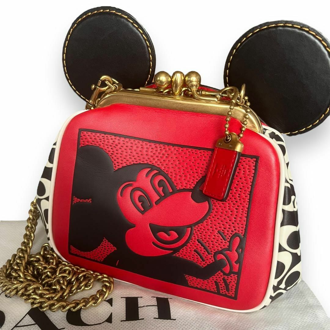 COACH(コーチ)のCOACH×Disney キースヘリング　キスロック　チェーンショルダーバッグ レディースのバッグ(ショルダーバッグ)の商品写真