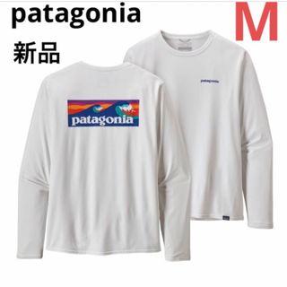 パタゴニア(patagonia)の⭐️人気⭐️patagonia キャプリーンクール デイリー⭐️長袖⭐️波タグ(Tシャツ/カットソー(七分/長袖))