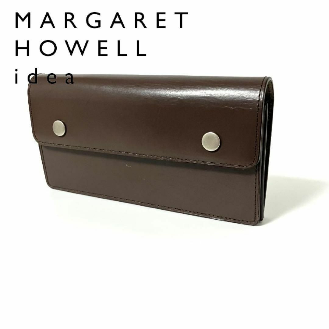 MARGARET HOWELL(マーガレットハウエル)のマーガレットハウエル アイデア 長財布 ベジタブルタンニン LongWallet メンズのファッション小物(長財布)の商品写真