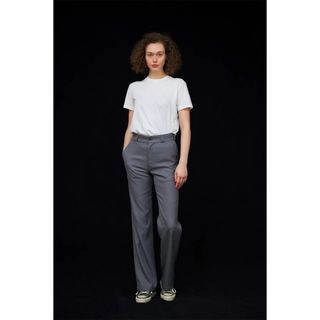 シンゾーン(Shinzone)のshinzone CENTER PRESS PANTS 36(カジュアルパンツ)