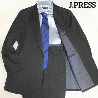 J.PRESS - ジェイプレス　スーツセット　ダークグレー　C96 W84 T180（L相当）