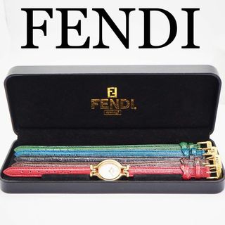 フェンディ(FENDI)の345【美品】FENDI フェンディ時計　カメレオン　レディース腕時計　完備品(その他)