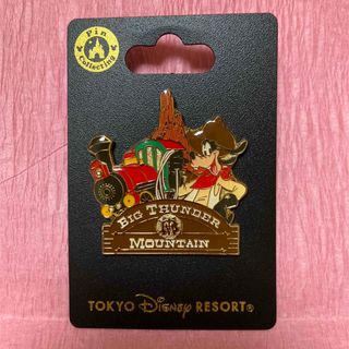 ディズニー(Disney)のディズニー　ビッグサンダーマウンテン　ピン　グーフィー　アトラクション(バッジ/ピンバッジ)