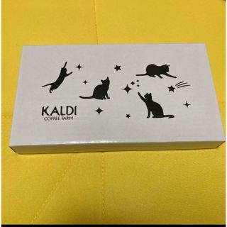 カルディ(KALDI)のKALDI カルディ　猫の日バック　ネコの日バック　オリジナルネコプレート(ノベルティグッズ)