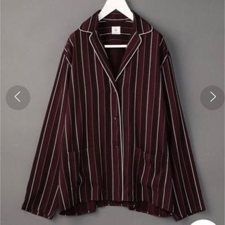 ロク(6 (ROKU))のロク 6 STRIPE PIPING SHIRT(シャツ/ブラウス(長袖/七分))