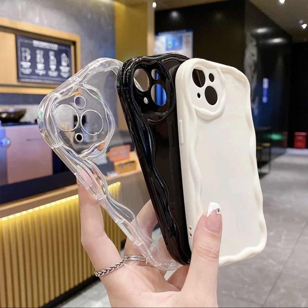 【新品未開封】iPhone15 ケース クリア おしゃれ かわいい スマホケース スマホ/家電/カメラのスマホアクセサリー(iPhoneケース)の商品写真