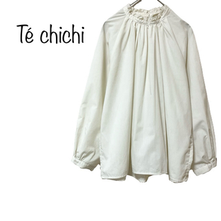 テチチ(Techichi)の【Té chichi/テチチ】フリルスタンドカラーブラウス　レディース(シャツ/ブラウス(長袖/七分))