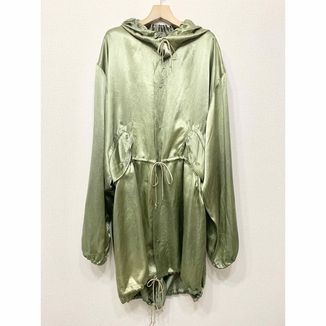 Maison Martin Margiela(マルタンマルジェラ)の【新品タグ付きレア】マルジェラ Maison Margiela モッズコート 緑 メンズのジャケット/アウター(モッズコート)の商品写真