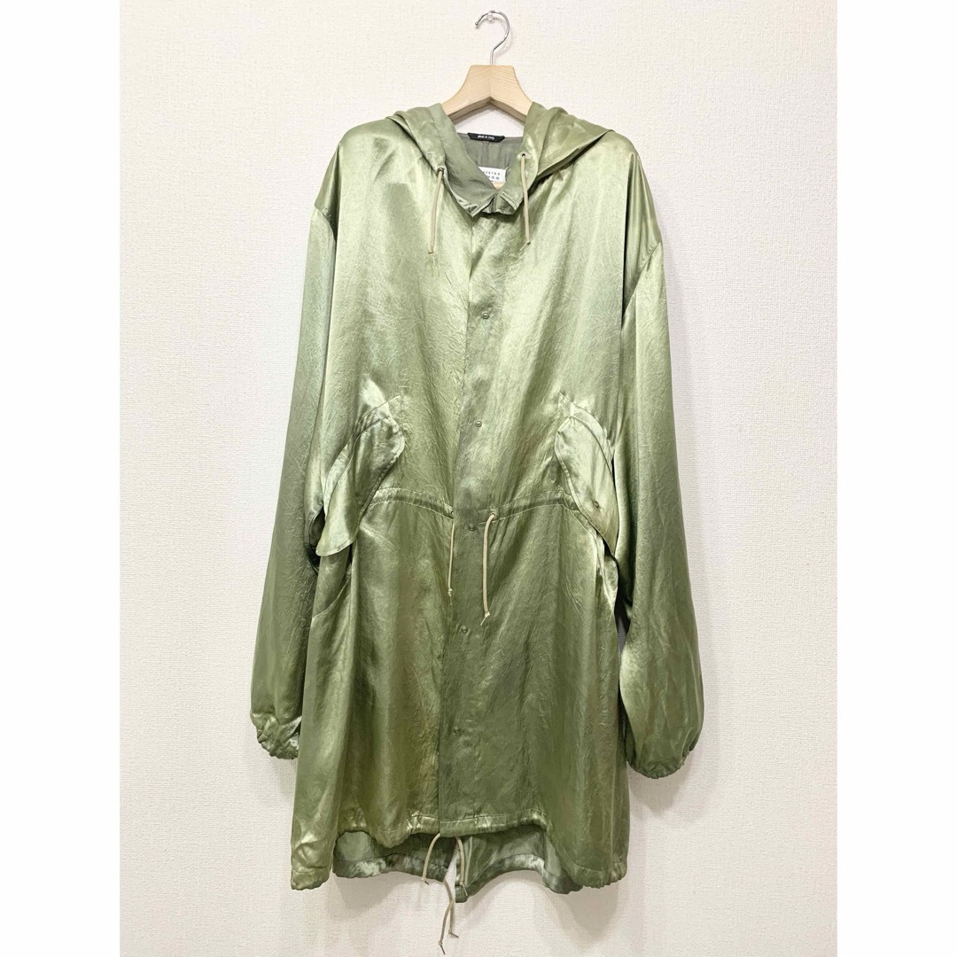 Maison Martin Margiela(マルタンマルジェラ)の【新品タグ付きレア】マルジェラ Maison Margiela モッズコート 緑 メンズのジャケット/アウター(モッズコート)の商品写真