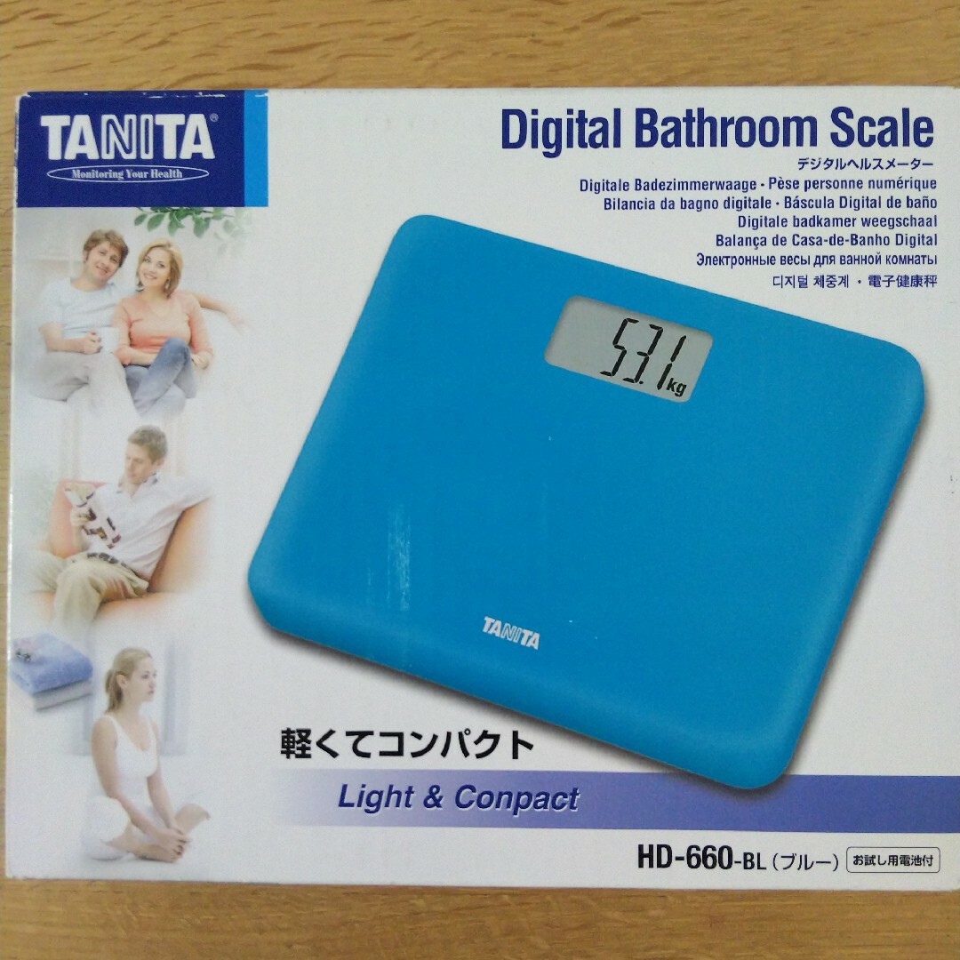 TANITA(タニタ)のTANITA タニタ デジタルヘルスメーター スマホ/家電/カメラの生活家電(体重計)の商品写真