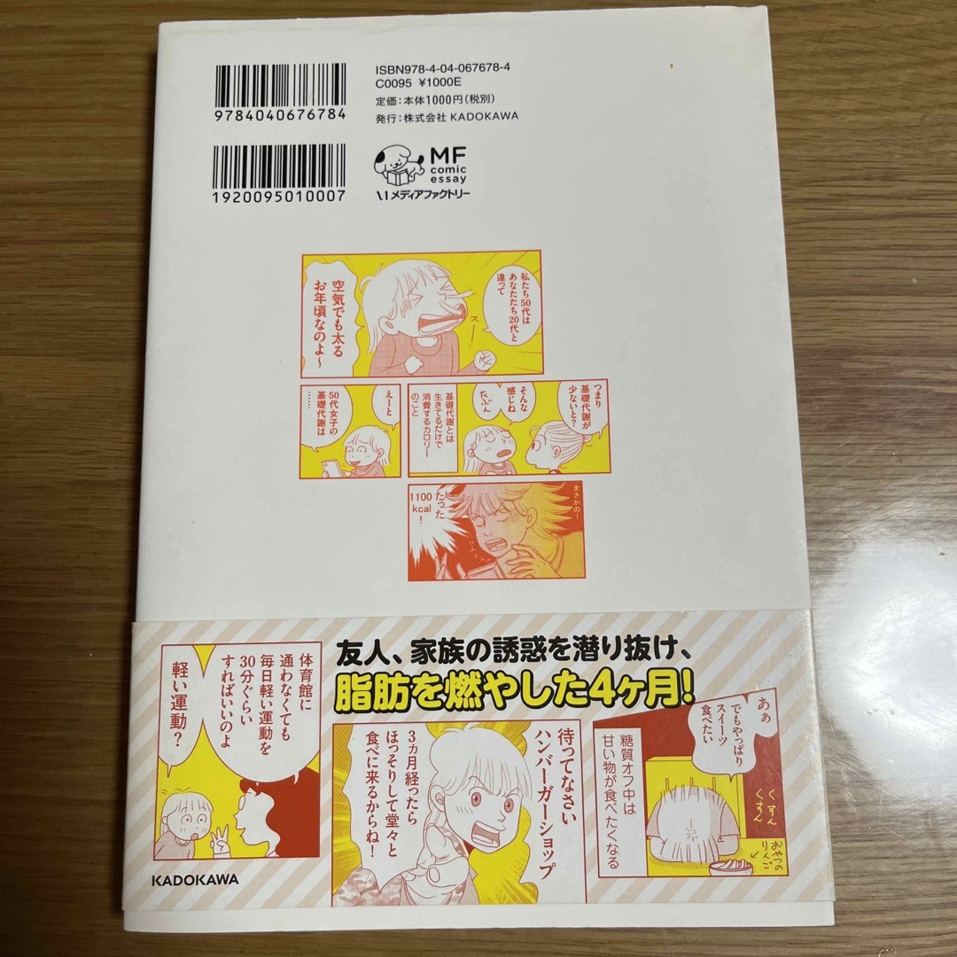 角川書店(カドカワショテン)の空気でも太るお年頃の私が１５ｋｇ痩せるまで エンタメ/ホビーの漫画(その他)の商品写真