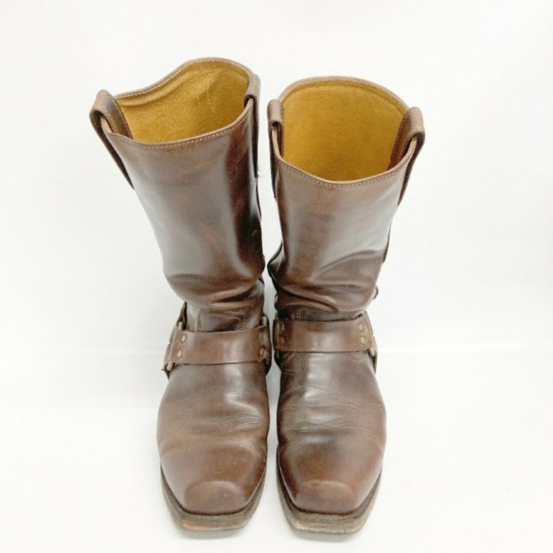 FRYE(フライ)の★FRYE フライ エンジニアリングブーツ USA製 ブラウン size9 メンズの靴/シューズ(ブーツ)の商品写真