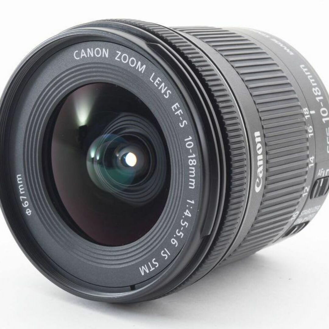 Canon - 美品 CANON EF-S 10-18mm F4.5-5.6 IS STMの通販 by