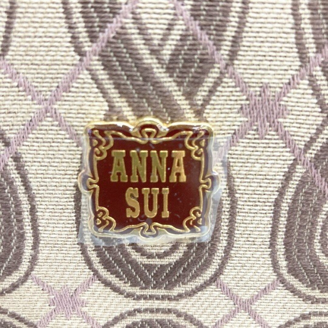 ANNA SUI(アナスイ)の★ANNA SUI アナスイ ミニボストンバッグ 総柄 ロゴ金具 ブラウン レディースのバッグ(ボストンバッグ)の商品写真