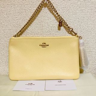 コーチ(COACH)の☆新品☆コーチ COACH レザー リストレット プレーリー ジップ タッセル(ハンドバッグ)