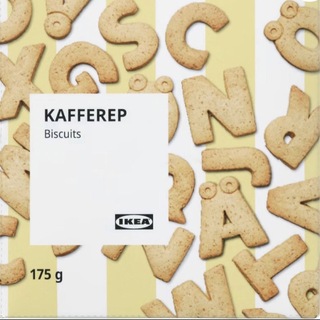 イケア(IKEA)のIKEA イケア　英語　アルファベット　クッキー　ハーフバースデー　菓子　おやつ(菓子/デザート)