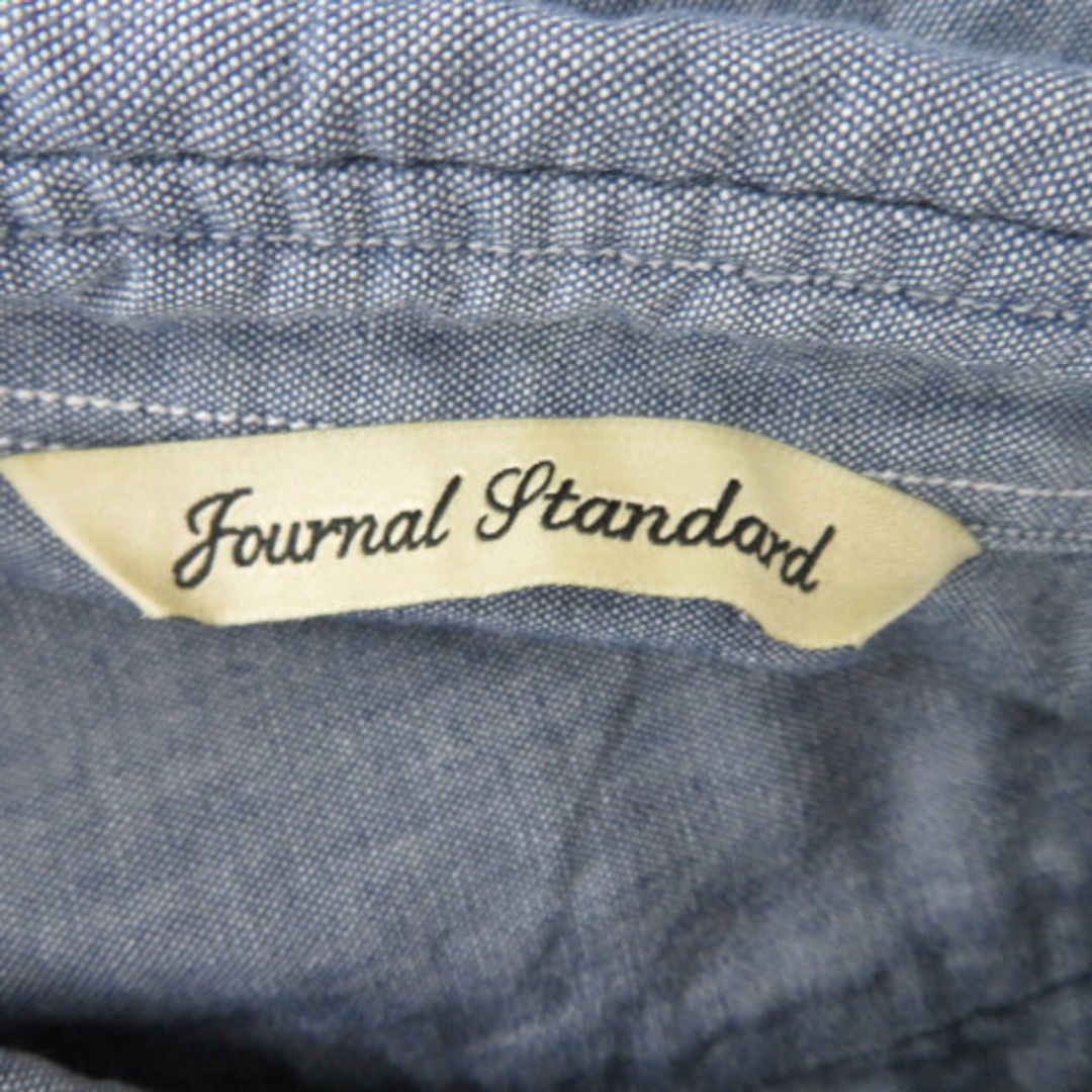 JOURNAL STANDARD(ジャーナルスタンダード)のジャーナルスタンダード カジュアルシャツ ダンガリーシャツ 七分袖 無地 メンズのトップス(シャツ)の商品写真