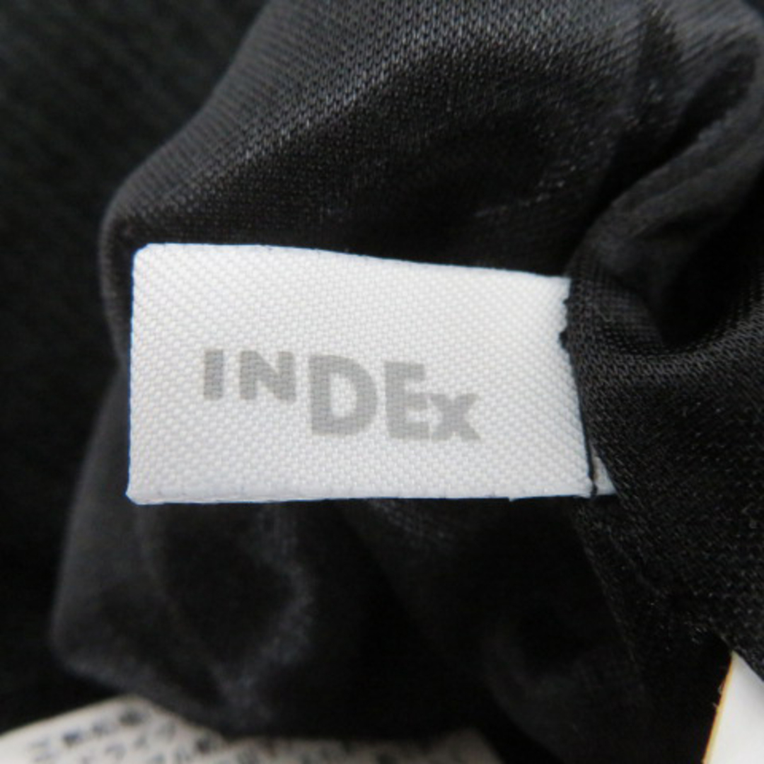 INDEX(インデックス)のインデックス ニットタイトスカート ミニ丈 S 黒 ブラック /YK14 レディースのスカート(ミニスカート)の商品写真