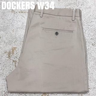 リーバイス(Levi's)の＊7387 DOCKERS ドッカーズ　ノータック　チノパン　スラックス　w34(チノパン)