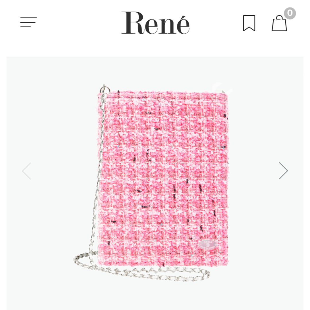René(ルネ)のご専用です　未使用 Rene♡ mini pochette レディースのバッグ(ショルダーバッグ)の商品写真