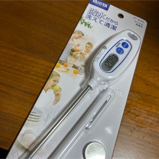 タニタ 料理用温度計 デジタル ホワイト TT-508N-WH(1個)