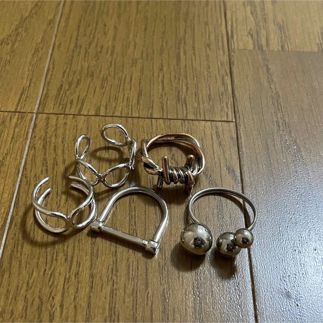 指輪5種 レディースのアクセサリー(リング(指輪))の商品写真