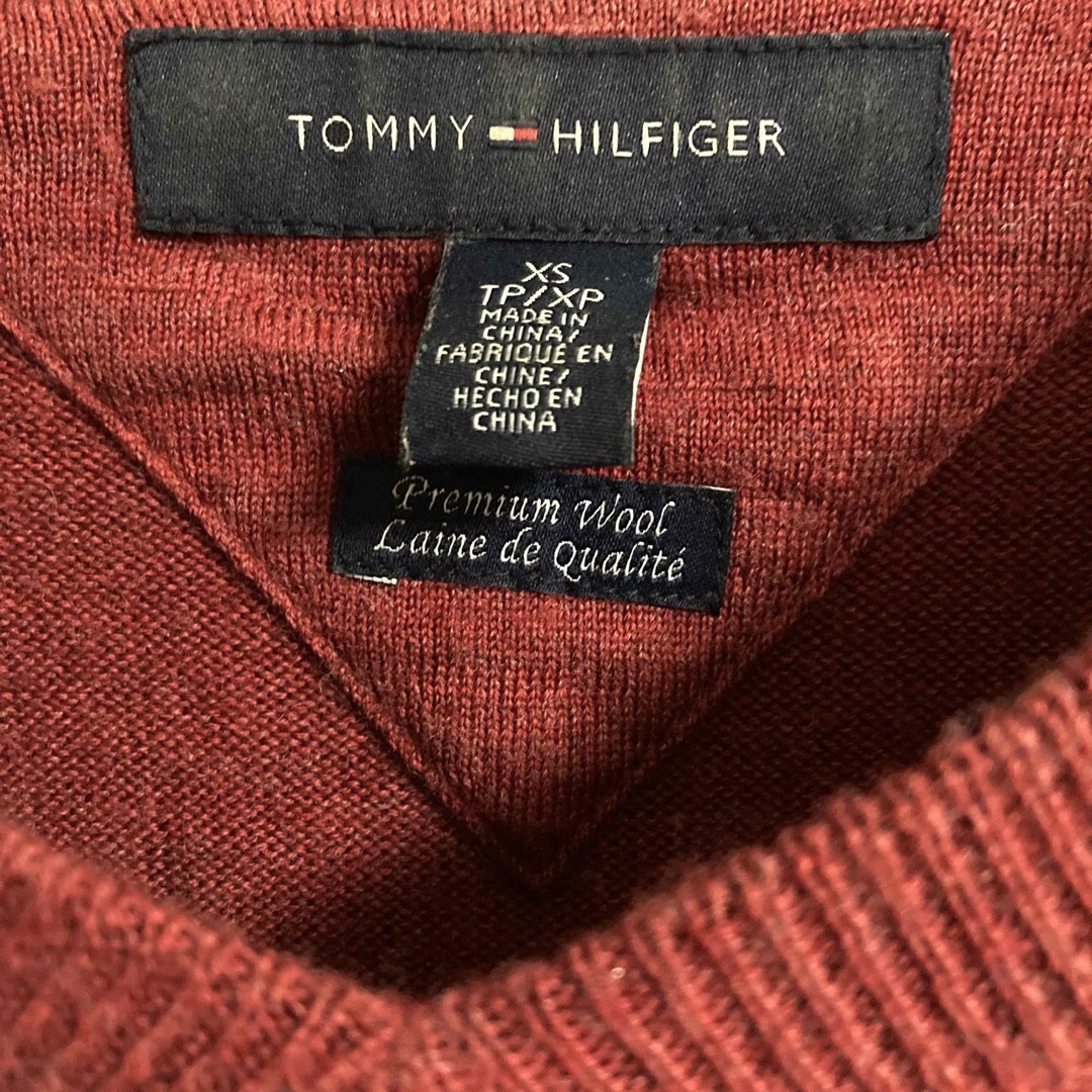 TOMMY HILFIGER(トミーヒルフィガー)のトミーヒルフィガー⭐️セーター⭐️プレミアムウール⭐️ メンズのトップス(ニット/セーター)の商品写真